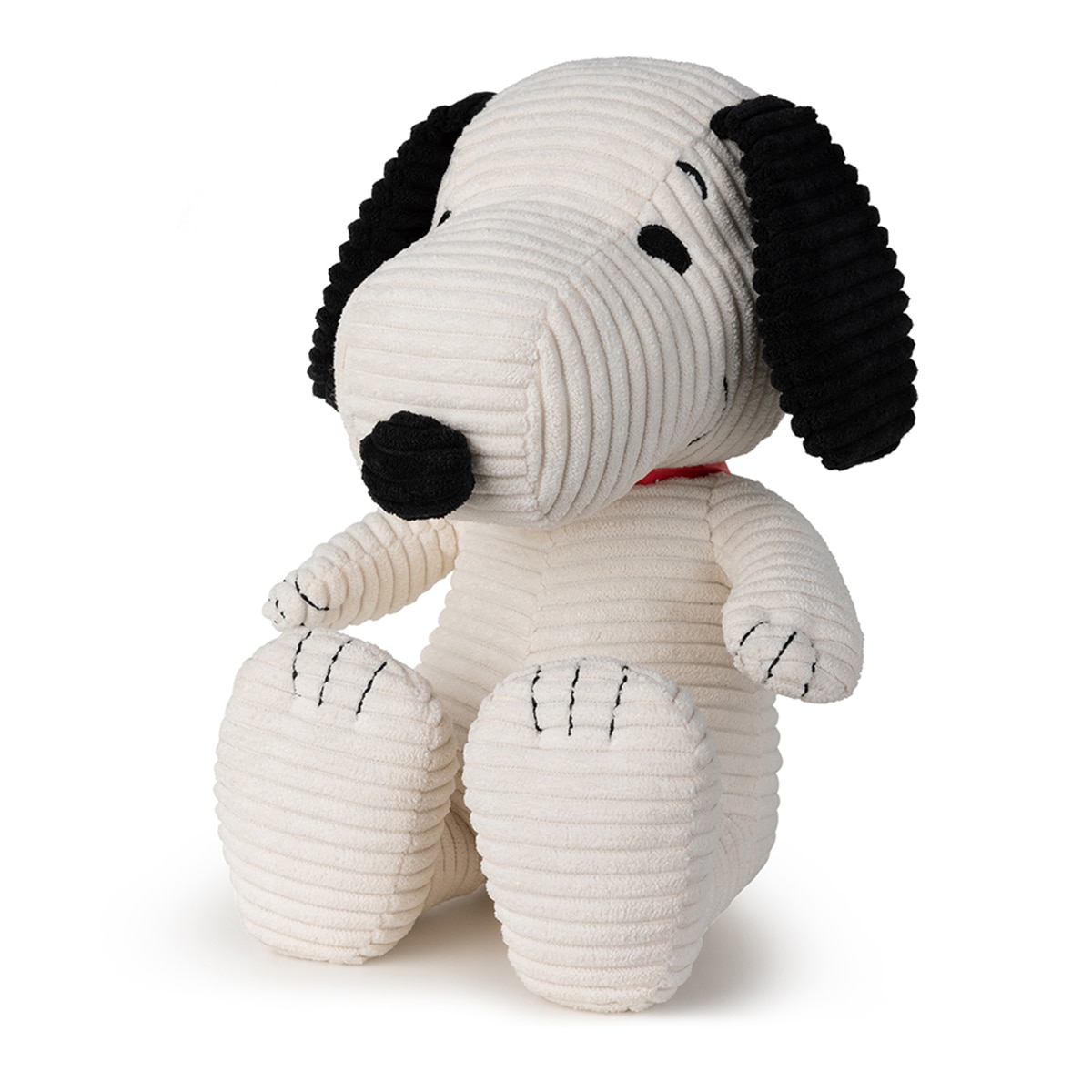Peluche Snoopy sentado Corduroy Cream en caja de regalo 27 cm Peanuts Bon Ton Toys 2