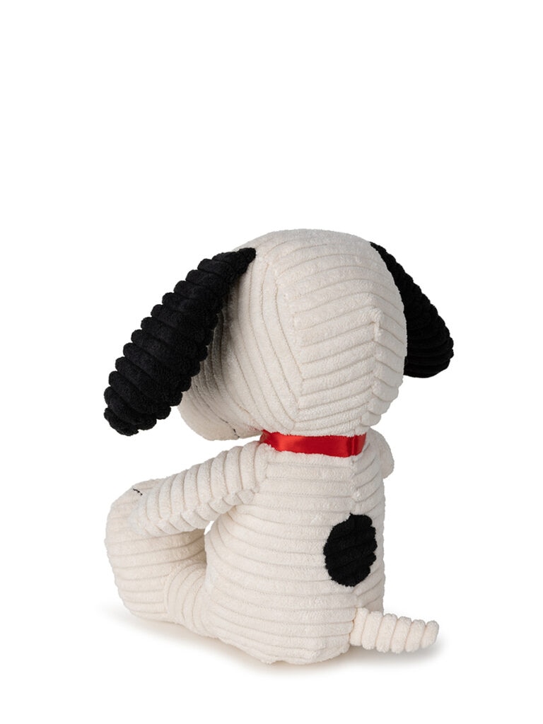 Peluche Snoopy sentado Corduroy Cream 19 cm Peanuts Bon Ton Toys 2