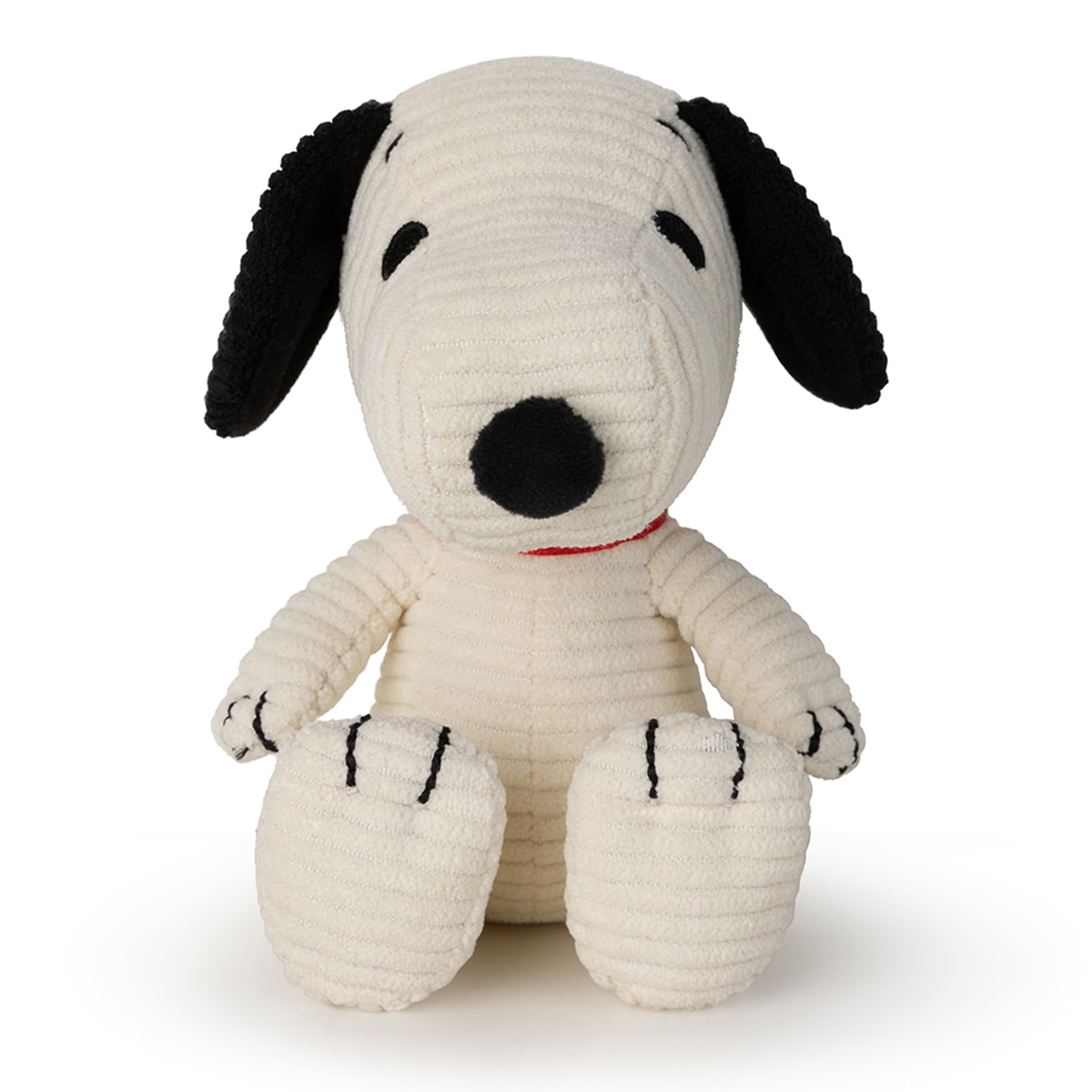 Peluche Snoopy sentado Corduroy Cream 12 cm Peanuts Bon Ton Toys 1