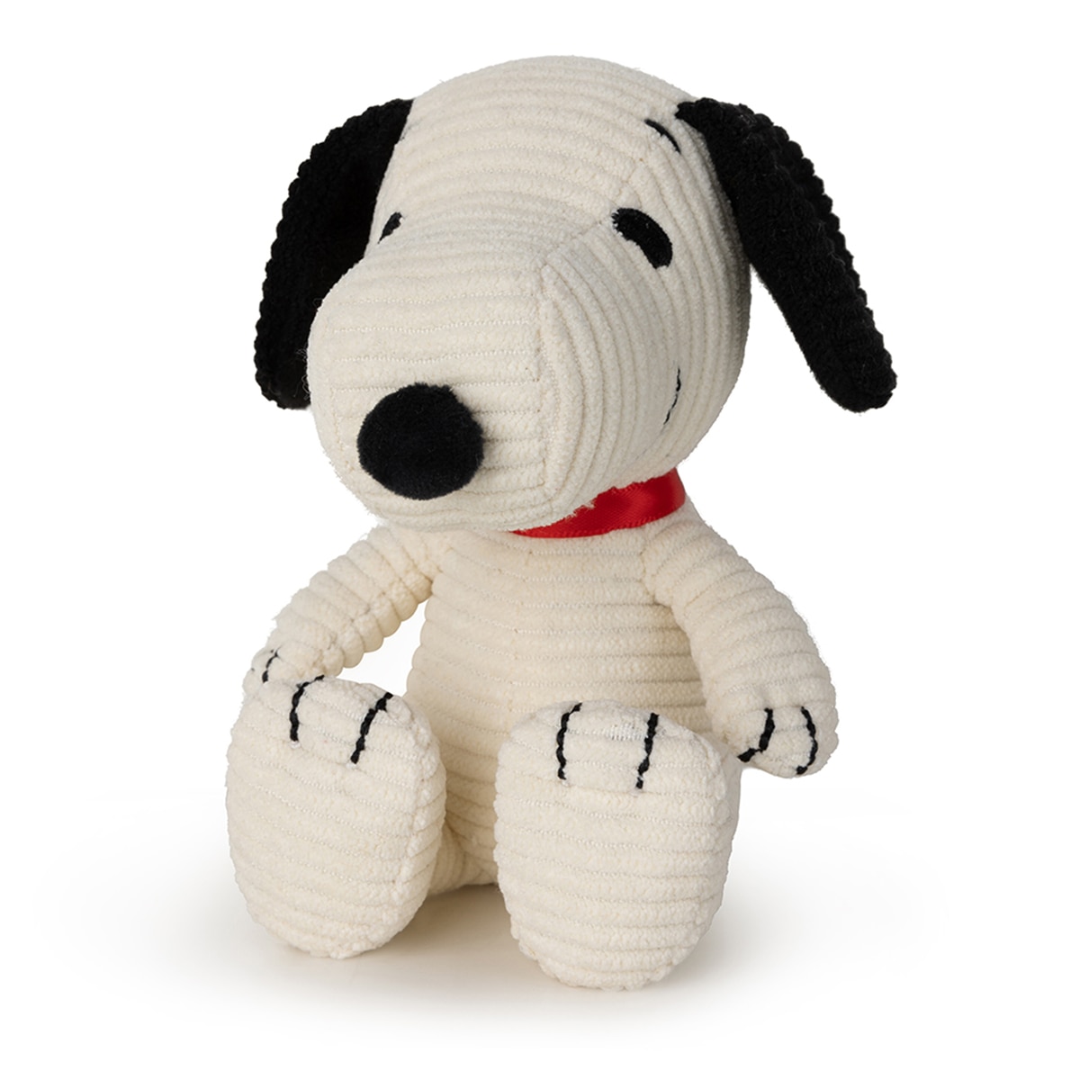 Peluche Snoopy sentado Corduroy Cream 12 cm Peanuts Bon Ton Toys 2