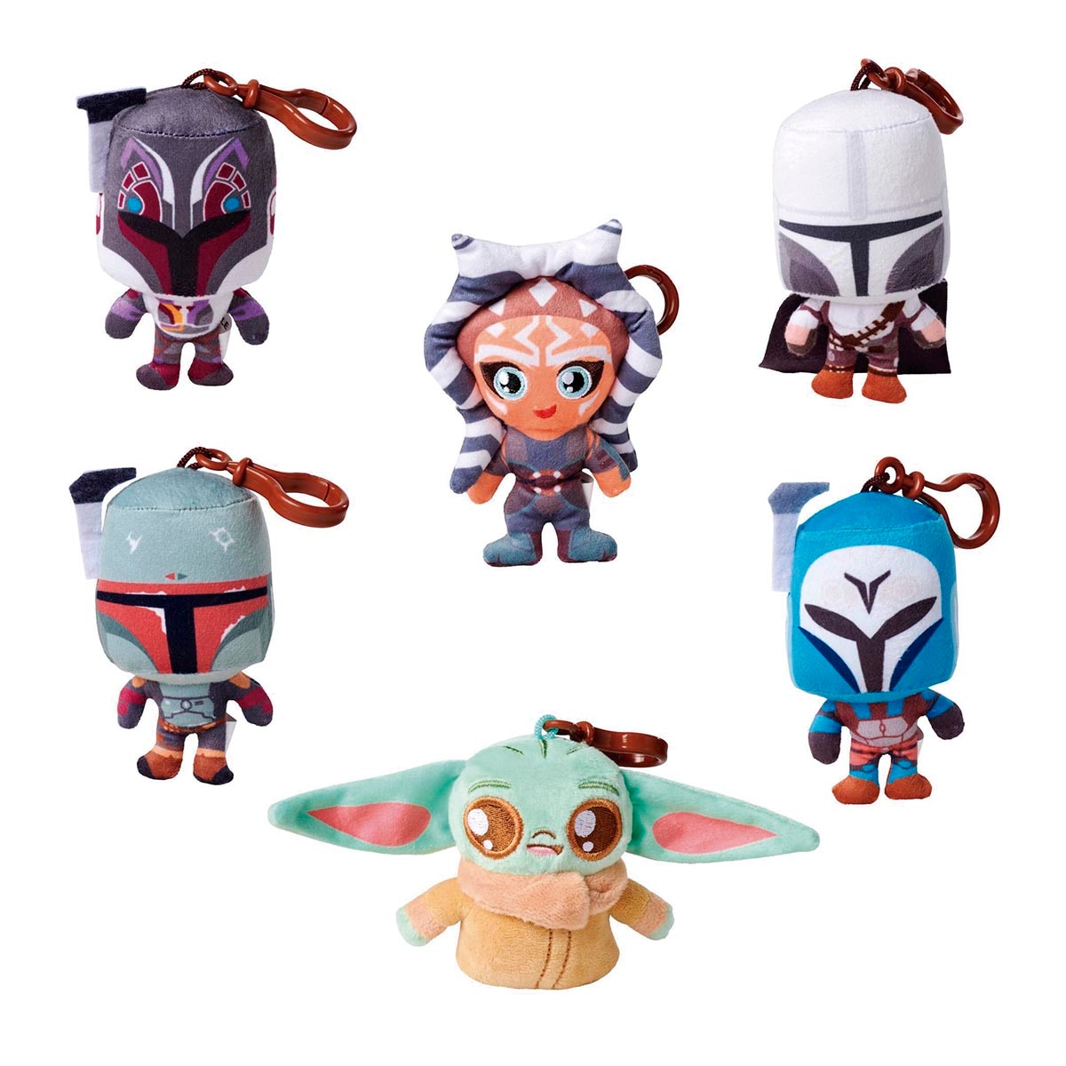 Simba - Llavero peluche Cutie Platz Star Wars Simba modelos surtidos