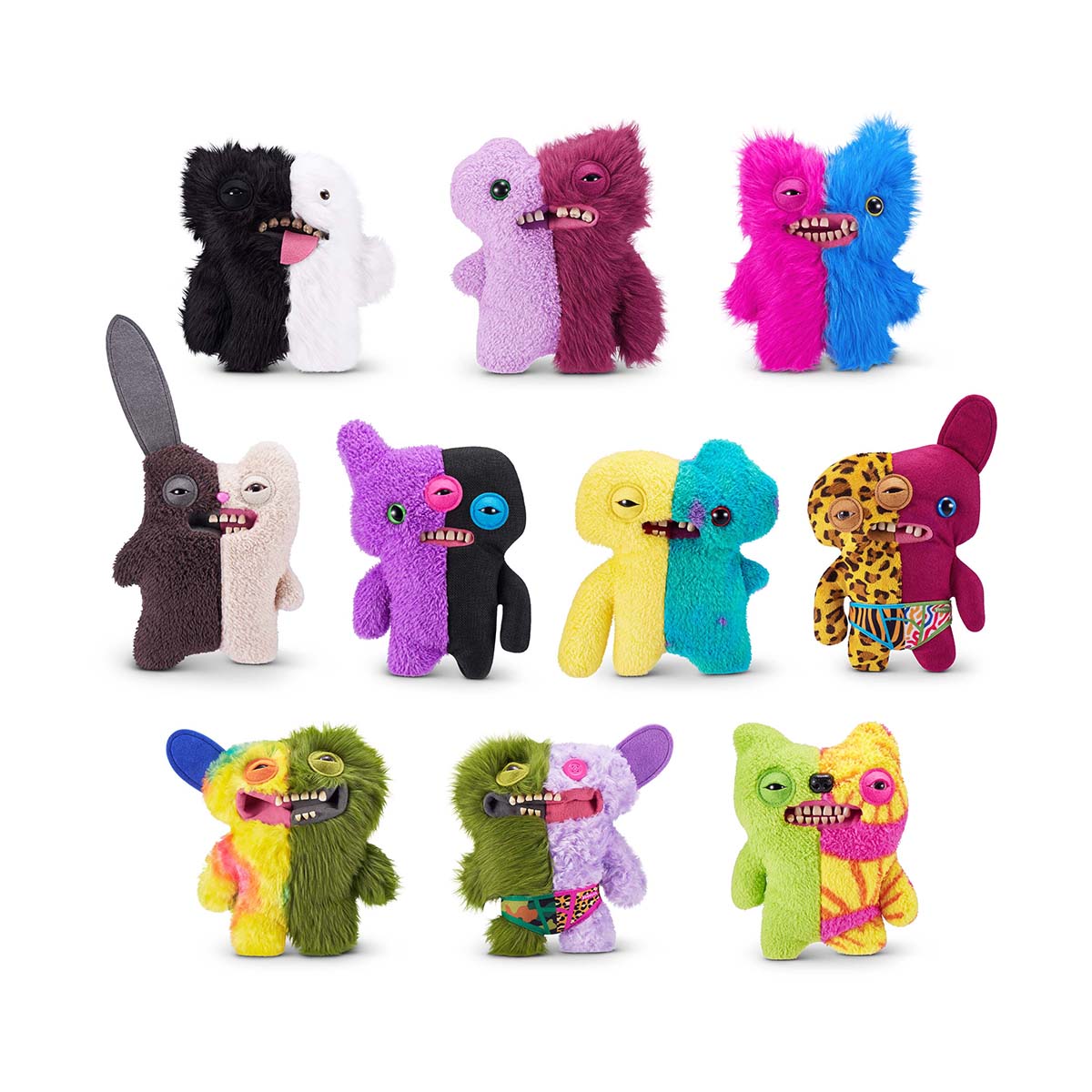Fuggler - Peluche Misfit Monsters 22 cm Fuggler modelos surtidos.
