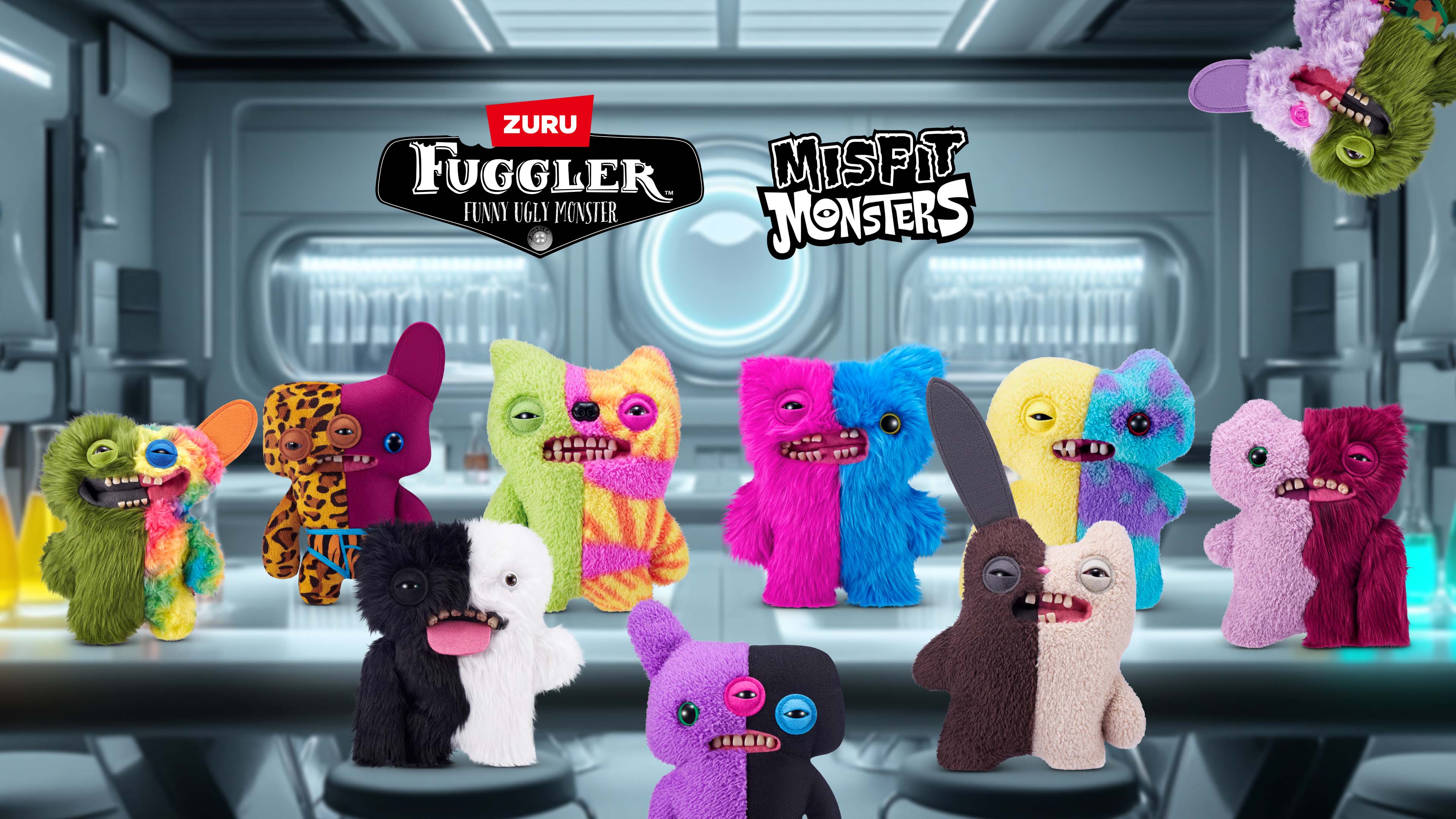 Peluche Misfit Monsters 22 cm Fuggler modelos surtidos 5