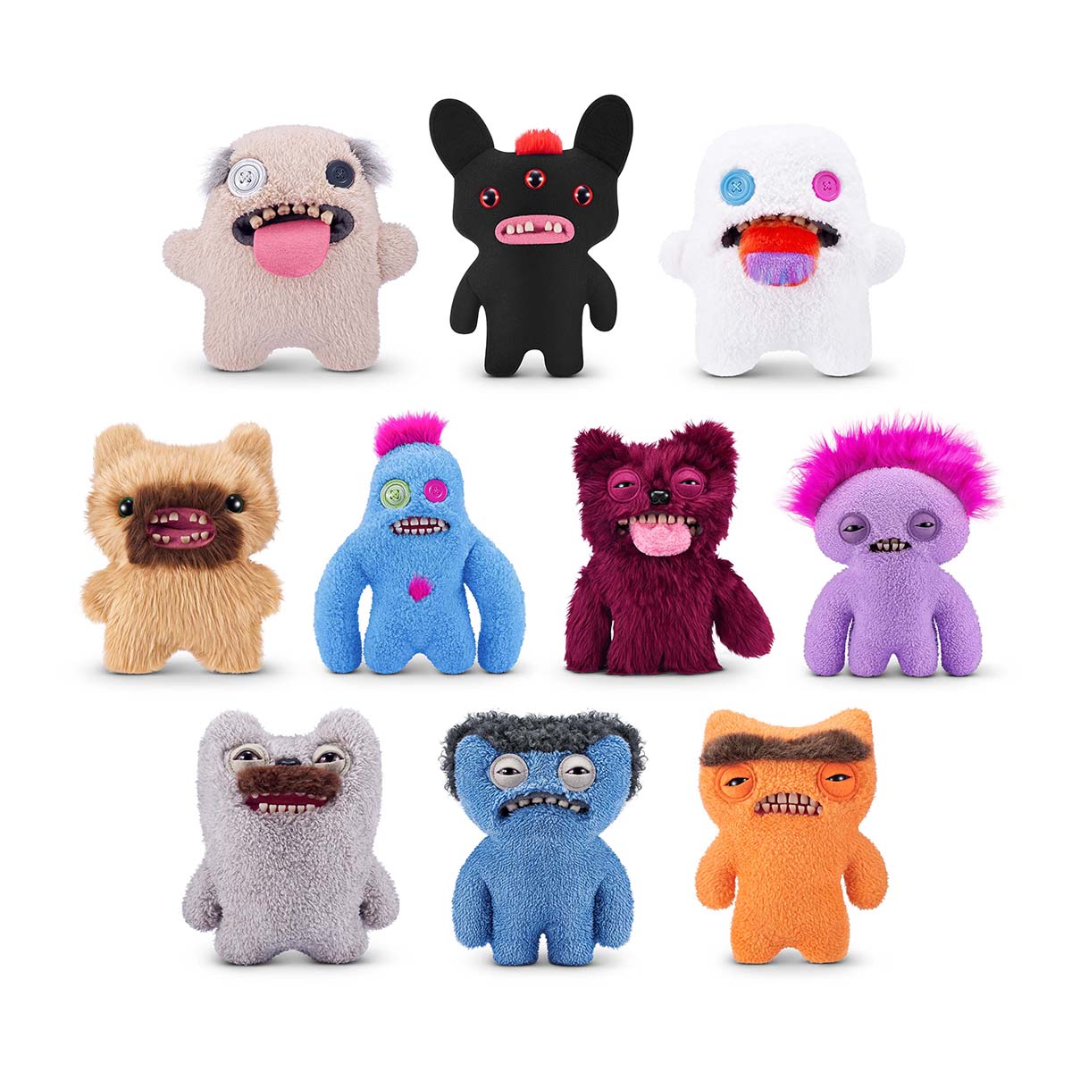 新品未使用　FUGGLER　HAIRY FUGGS　ファグラー　ぬいぐるみ　雑貨 Peluche Hairy Fuggs 22 cm Fuggler modelos surtidos · Fuggler · El