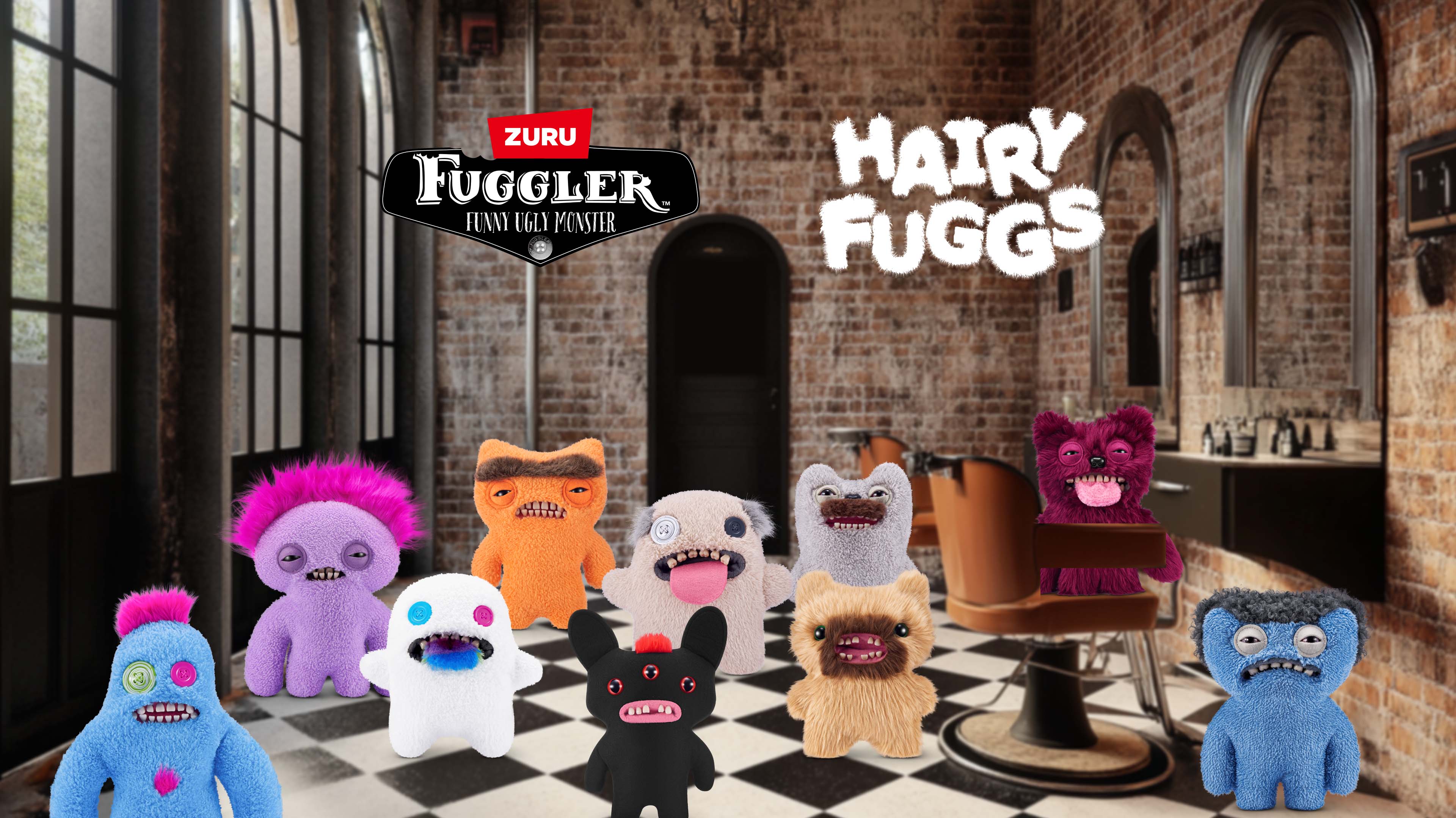 Peluche Hairy Fuggs 22 cm Fuggler modelos surtidos 5