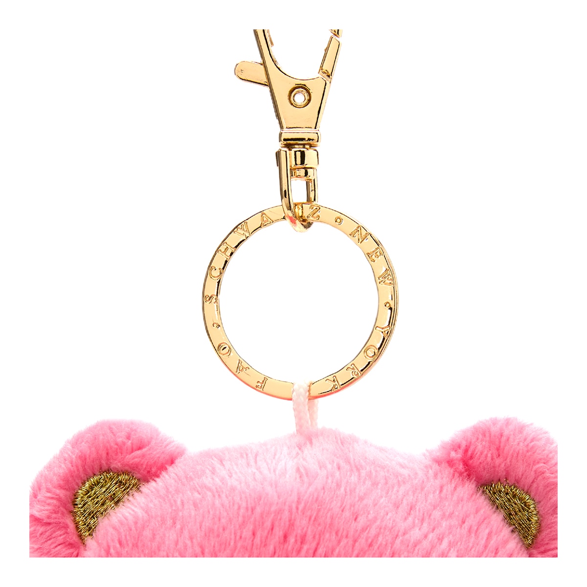 Imagen 4 de Llavero De Peluche Oso Rosa FAO Schwarz