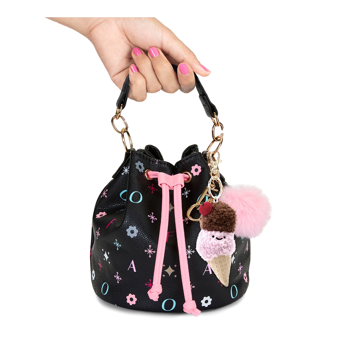 Llavero De Peluche Bolso FAO Schwarz 6