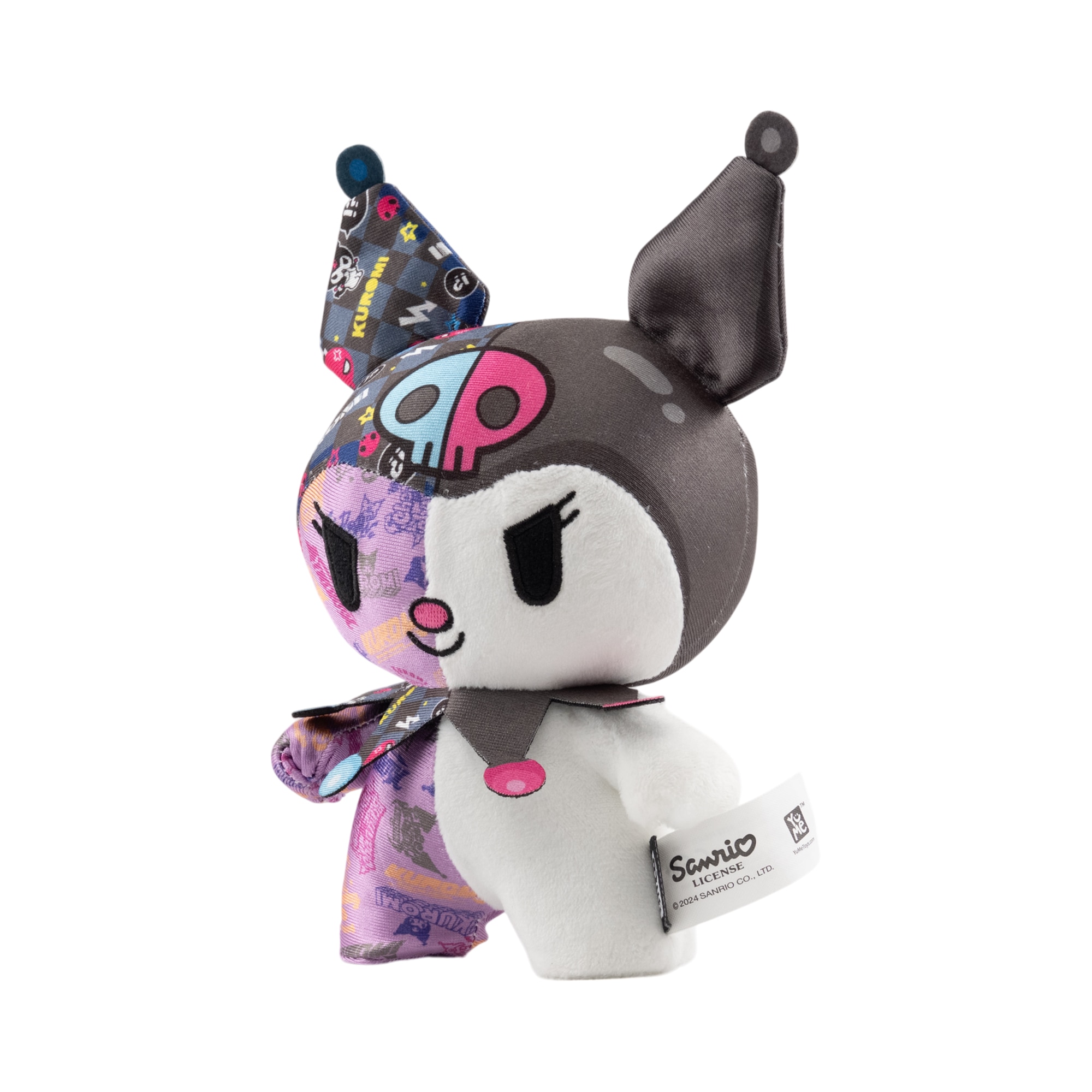 Peluche DZNR Hello Kitty and Friends Graffiti Edición Kuromi YuMe 7