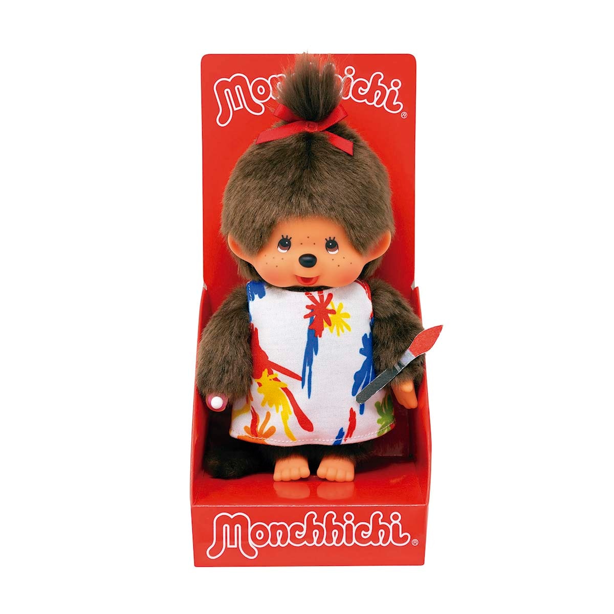 Peluche Monchhichi 20 cm Painting Girl 2
