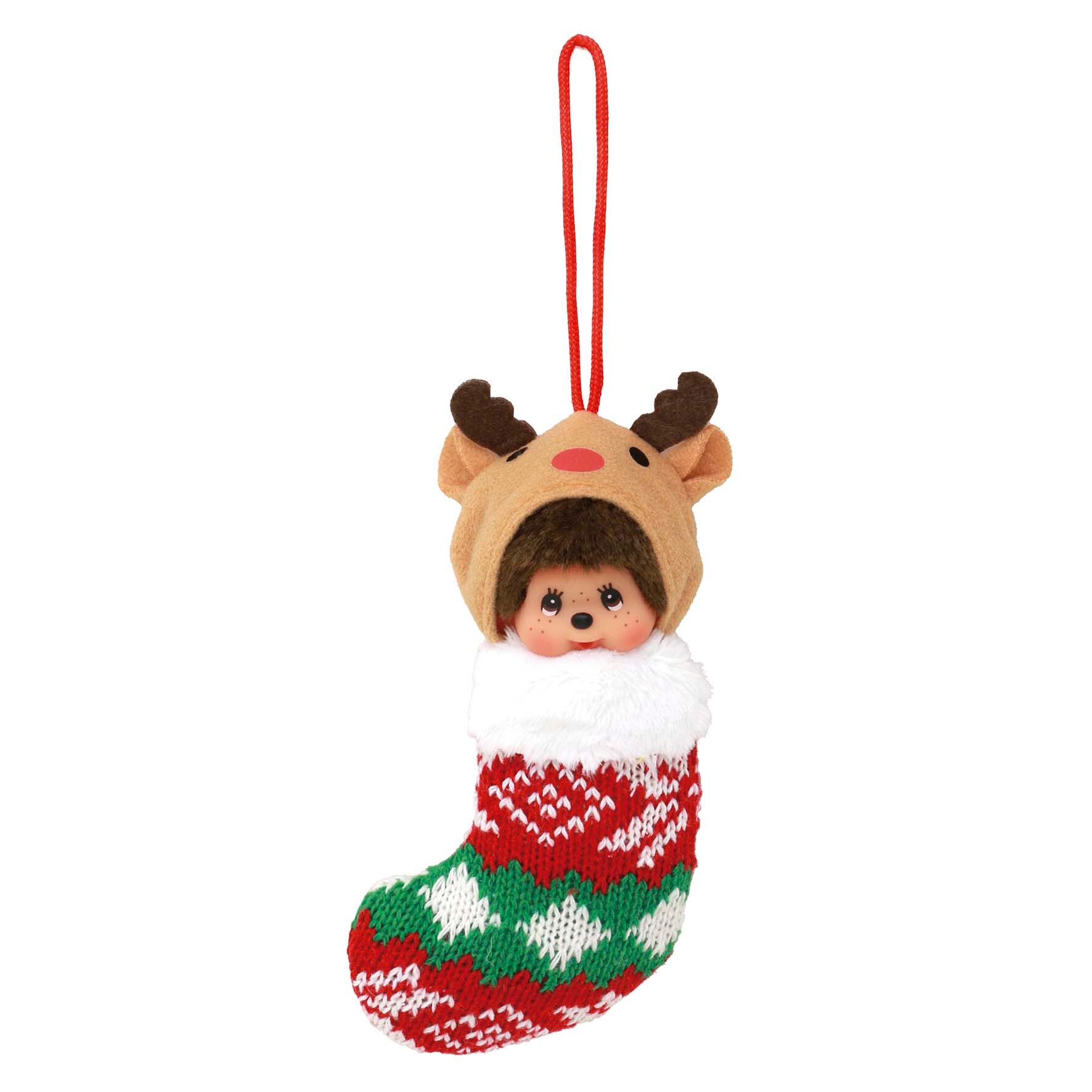 Peluche Adornos De Navidad Surtidos Monchhichi 4