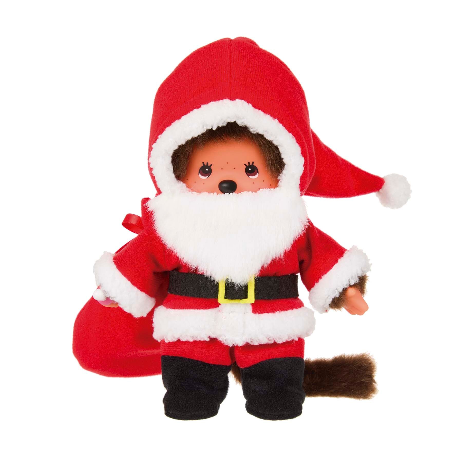 Monchhichi – Peluche 20 cm Santa Claus Boy Monchhichi.