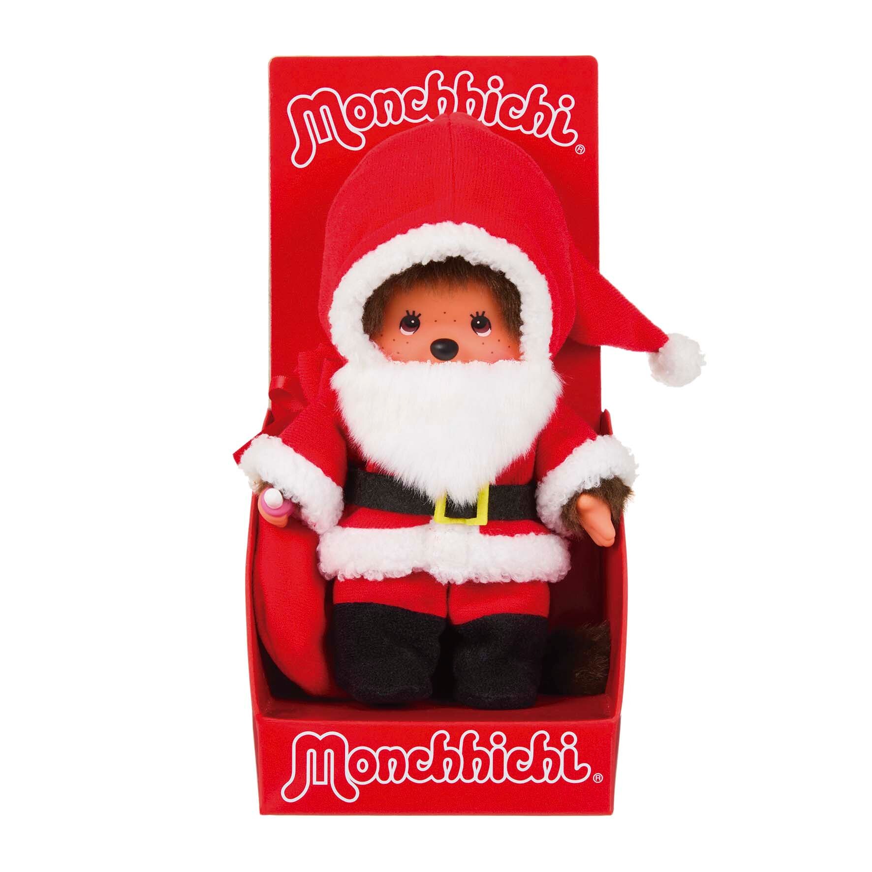 Peluche 20 cm Santa Claus Boy Monchhichi 2