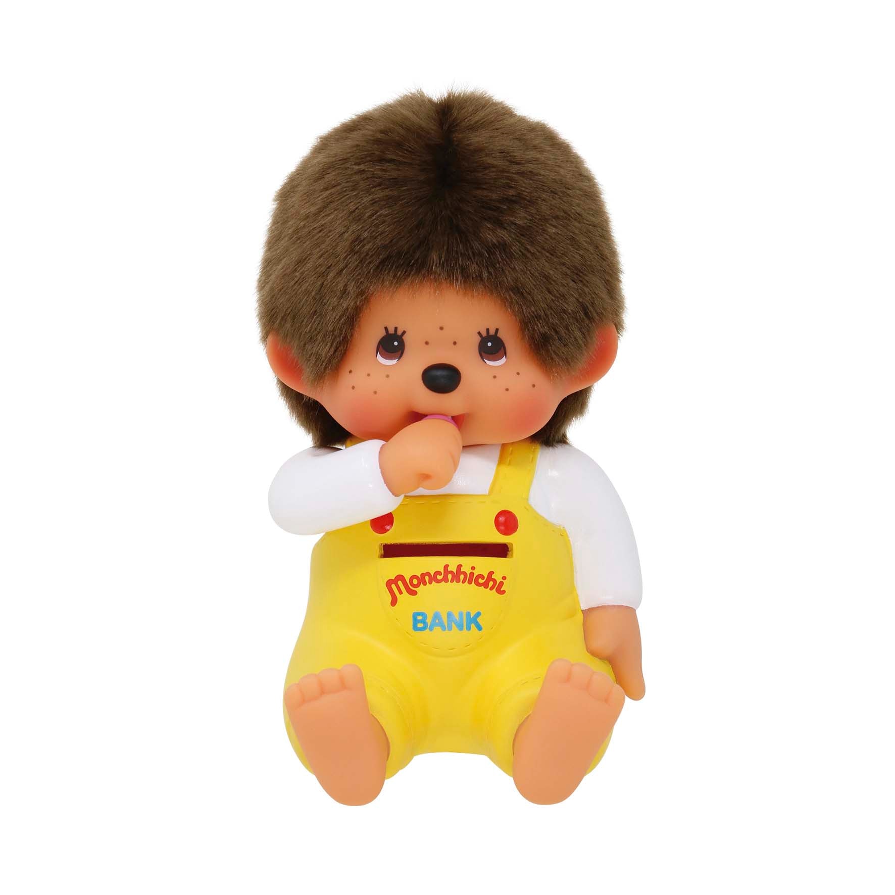 Monchhichi Coin Bank Reedition Yellow Boy Monchhichi 2