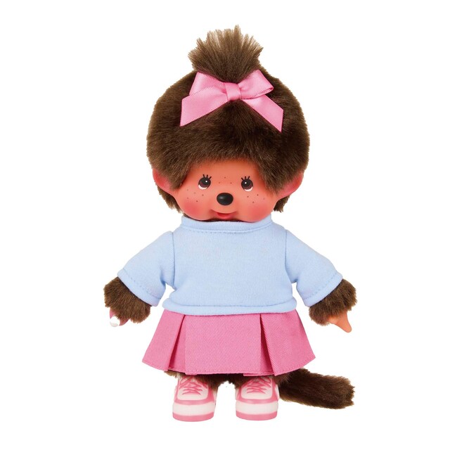 Imagen 0 de Peluche 20 cm Skirt & Sneakers Girl Monchhichi