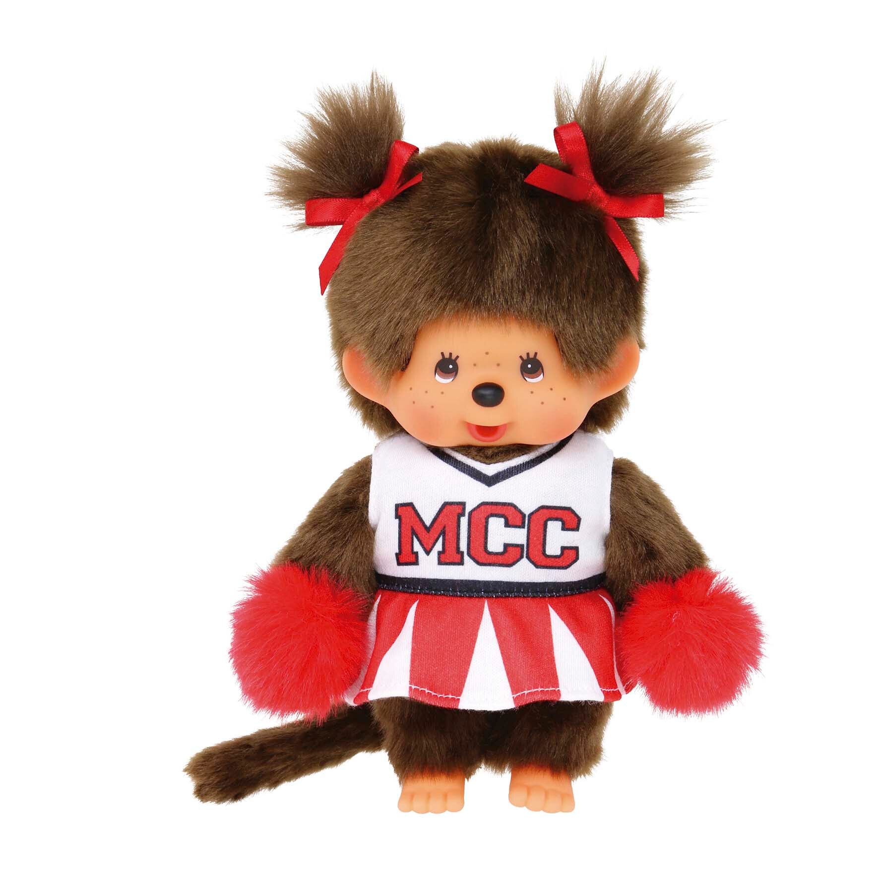 Monchhichi – Peluche 20 cm Cheerleader Girl Monchhichi.