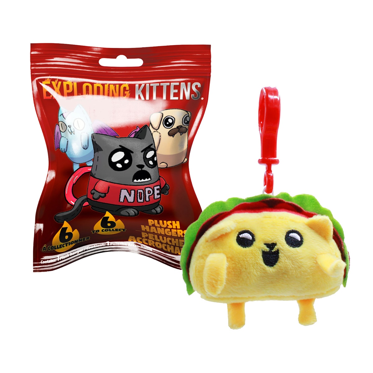 Exploding Kittens - Peluche Exploding Kittens Plush hanger Asmodee