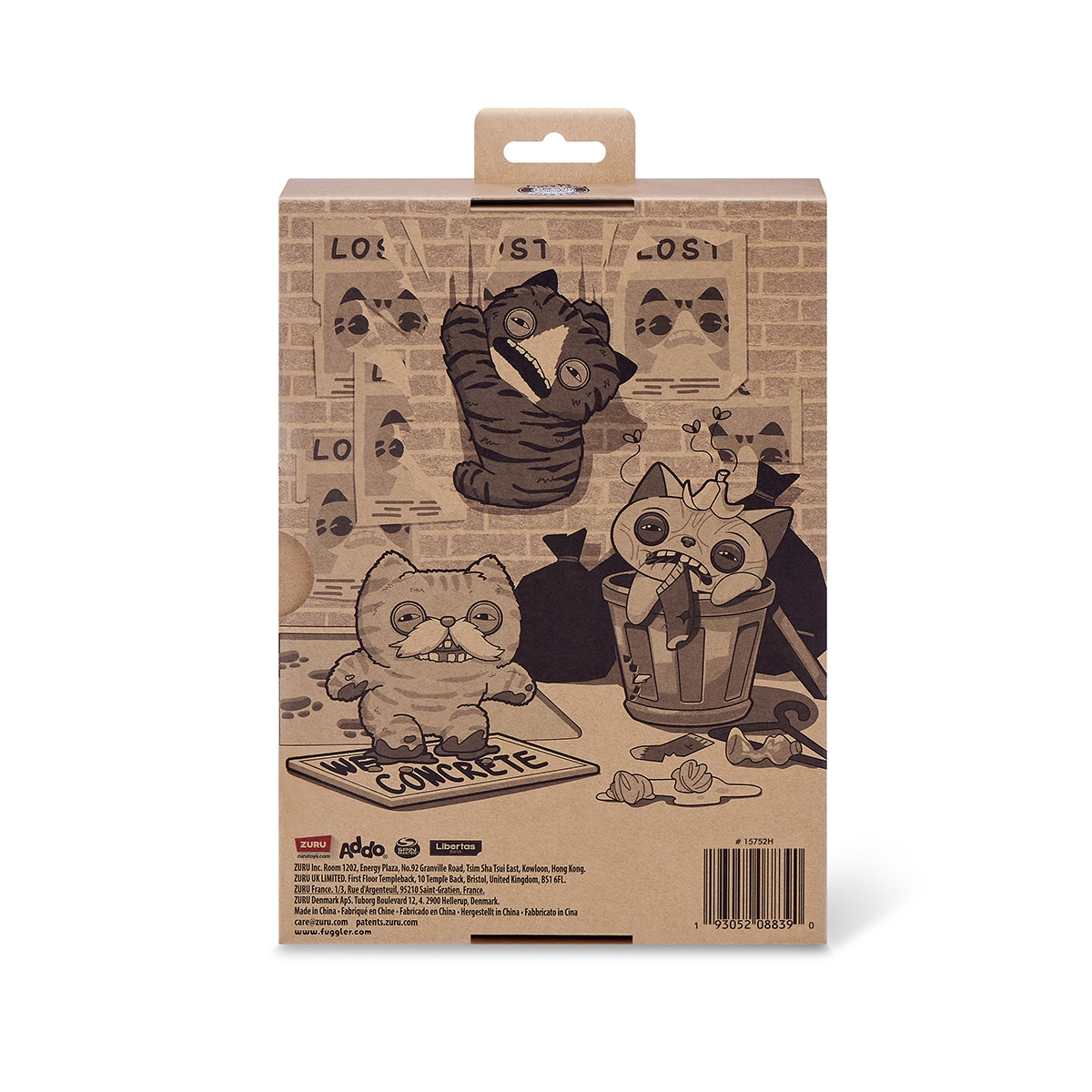 Imagen 14 de Peluche 22 cm Alley Cats Fuggler