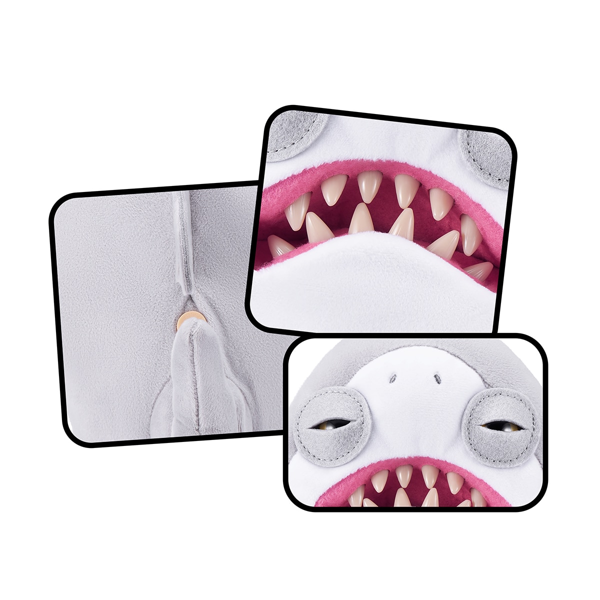Imagen 2 de Peluche Fuggler Tiburón de 23 cm Zuru