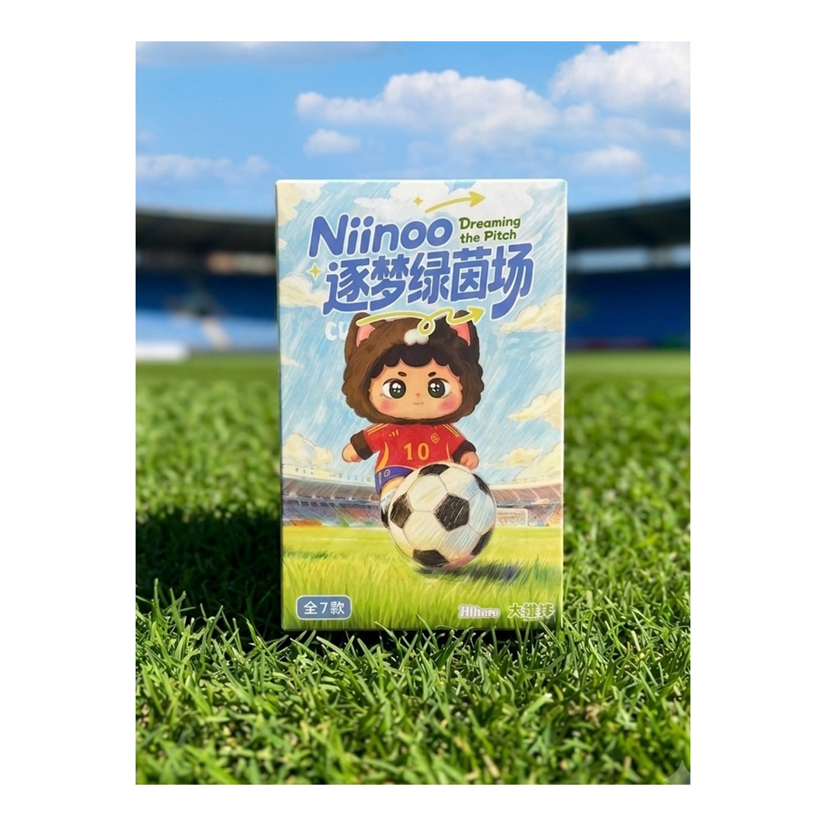 Blind Box Niinoo Dreaming Fútbol edición España de Seventh Player 7 modelos surtidos 3