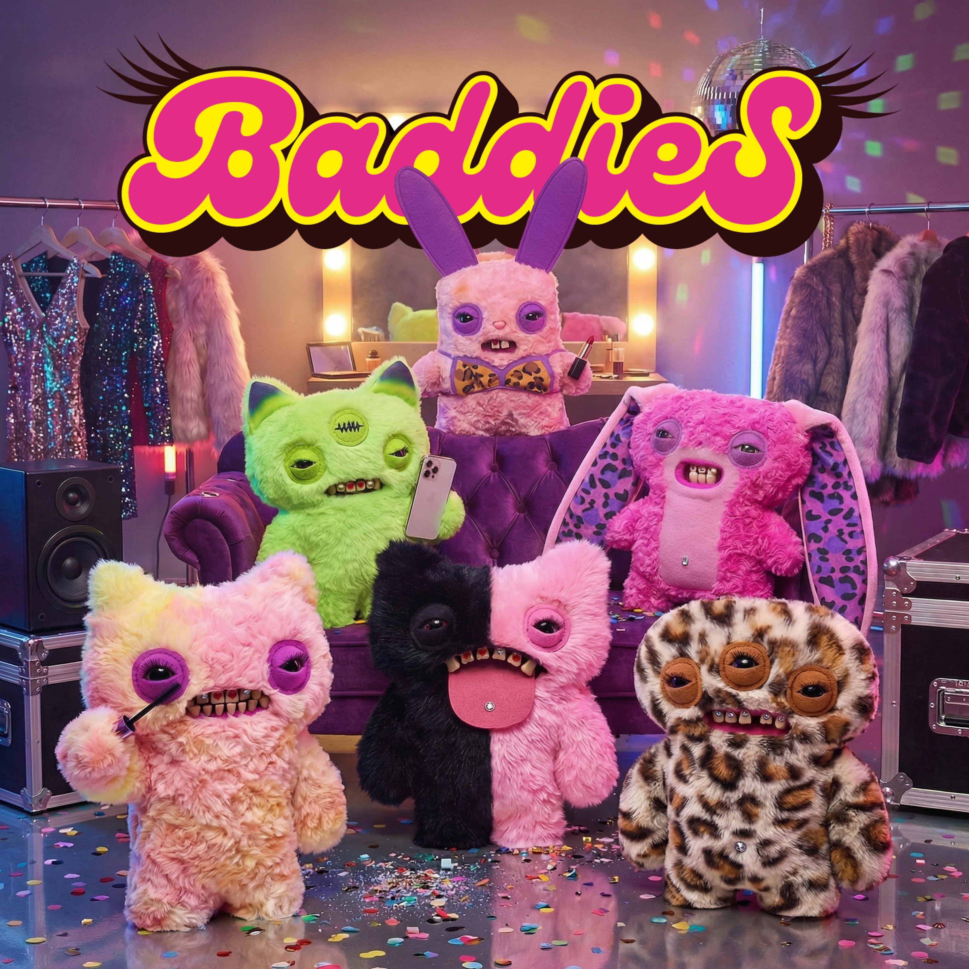 Imagen 9 de Peluche 22 cm Baddies Fuggs Fuggler modelos surtidos