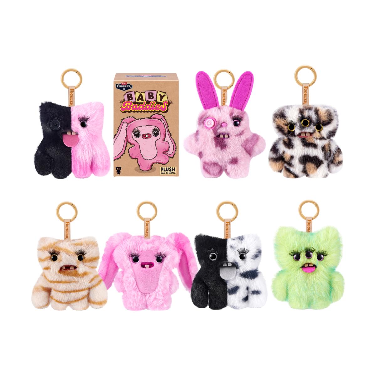 Imagen 0 de Llavero Peluche Blind Box 14 cm Baby Baddies Fugg Fuggler modelos surtidos