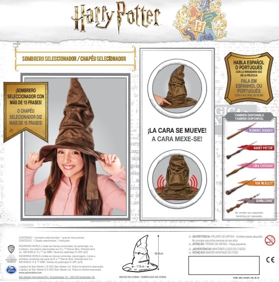 Imagen 10 de Juguete interactivo Sombrero Seleccionador Wizarding World