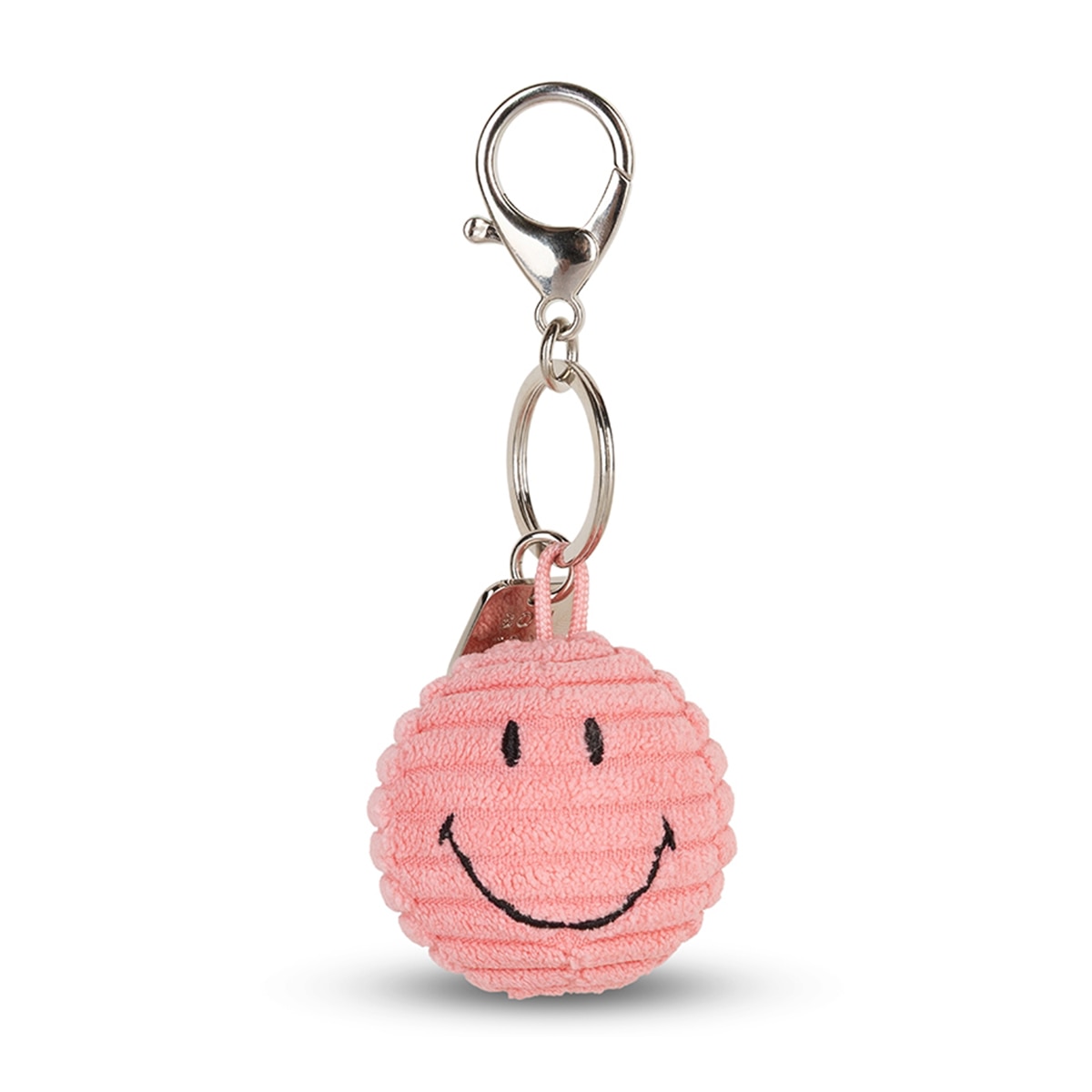 Smileyworld - Llavero de peluche rosa Keychain ECO de pana Smiley Bon Ton Toys
