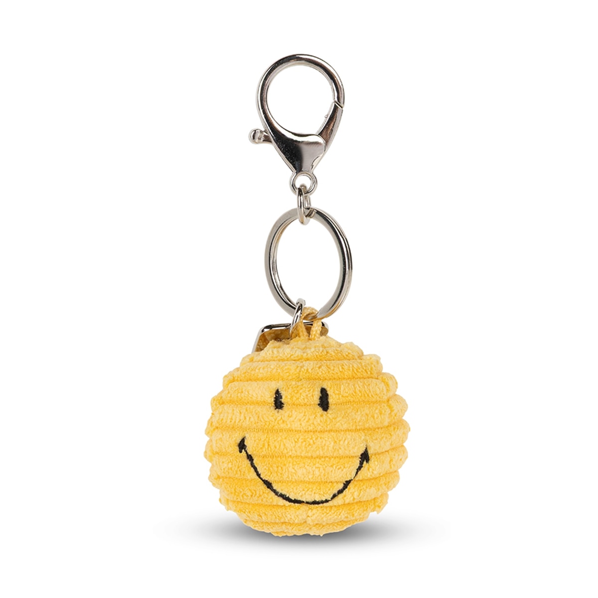 Smileyworld - Llavero de peluche amarillo Keychain ECO de pana Smiley Bon Ton Toys