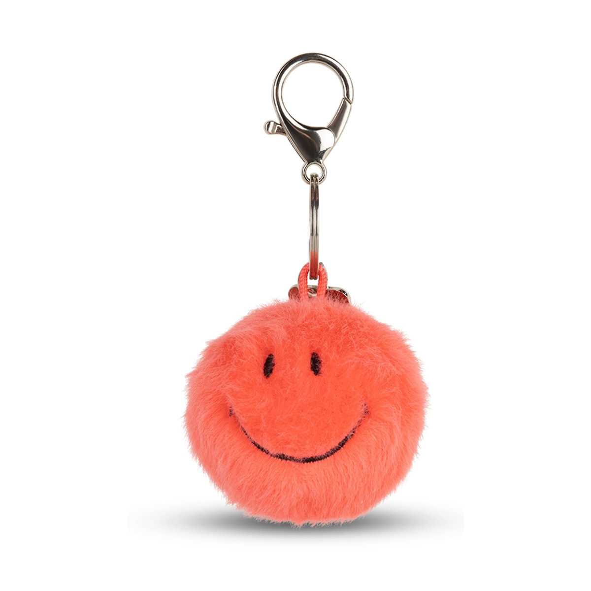 Smileyworld - Llavero de peluche coral brillante Keychain ECO Fuzzy Smiley Bon Ton Toys