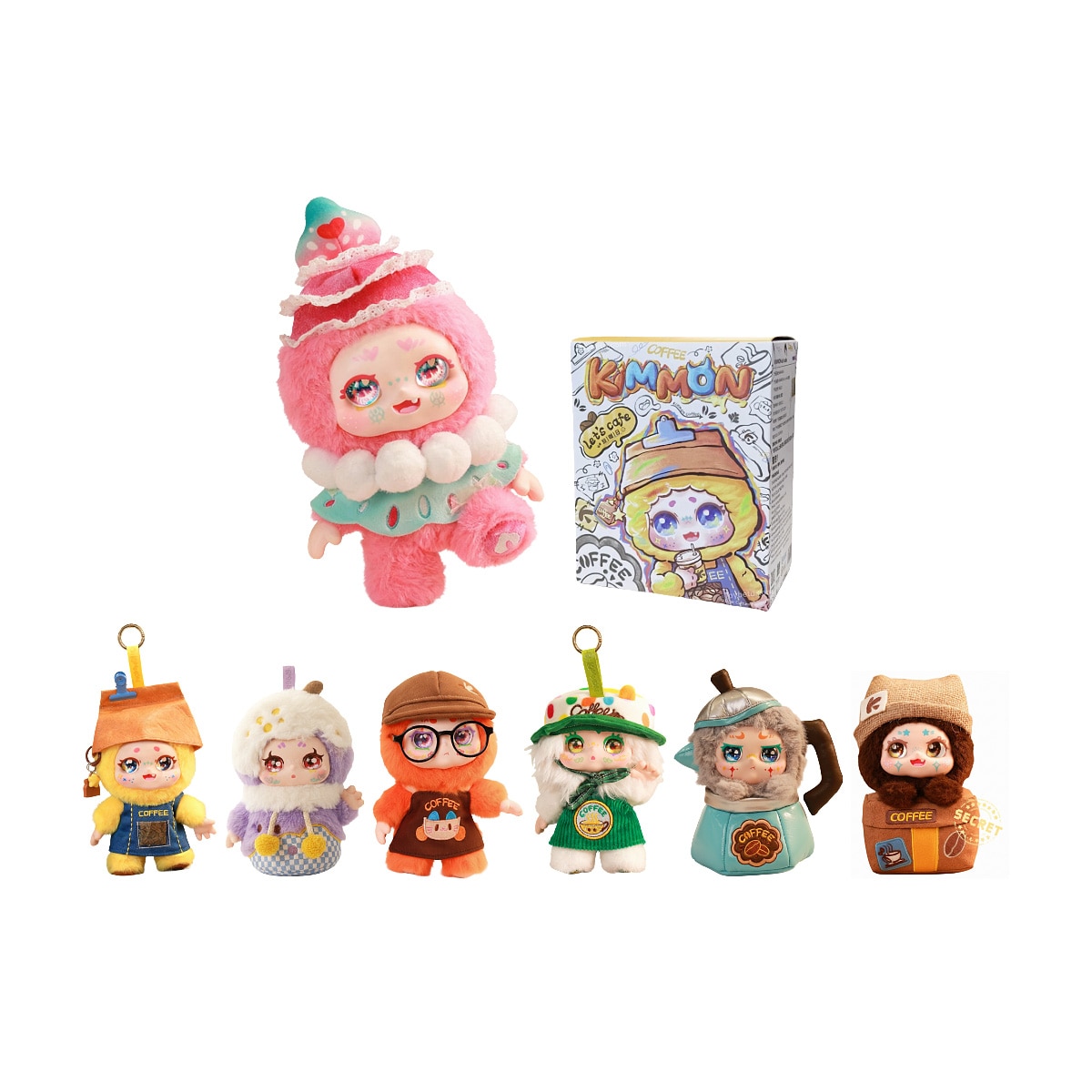 Imagen 0 de Caja Sorpresa Blind Box Let'S Cafe con Tarjeta de Personaje Kimmon modelos surtidos