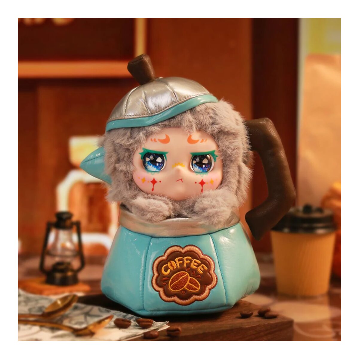 Caja Sorpresa Blind Box Let'S Cafe con Tarjeta de Personaje Kimmon modelos surtidos 3