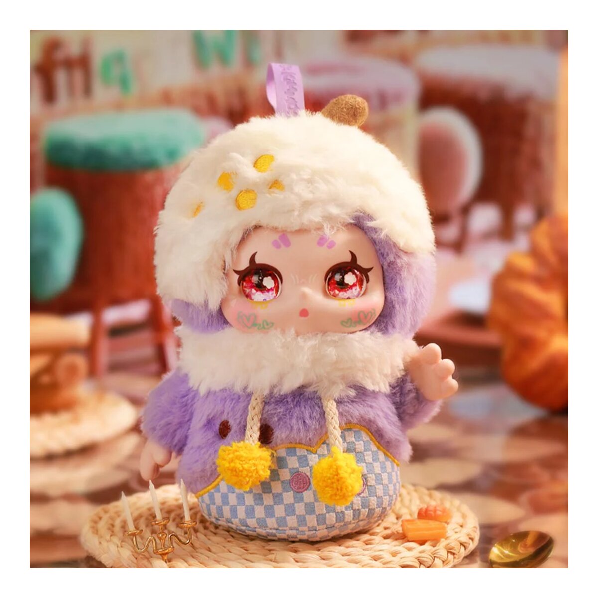 Caja Sorpresa Blind Box Let'S Cafe con Tarjeta de Personaje Kimmon modelos surtidos 4