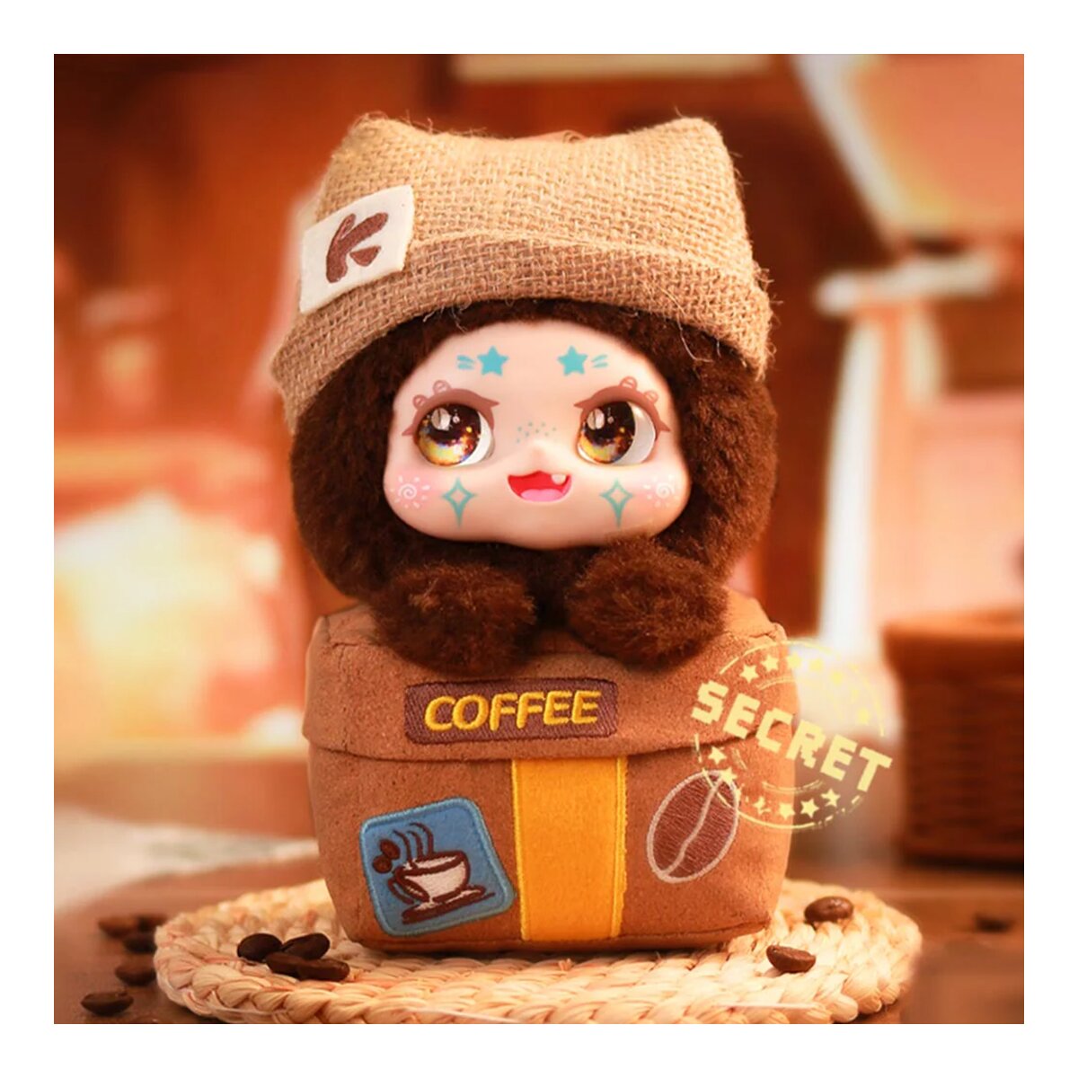 Caja Sorpresa Blind Box Let'S Cafe con Tarjeta de Personaje Kimmon modelos surtidos 8