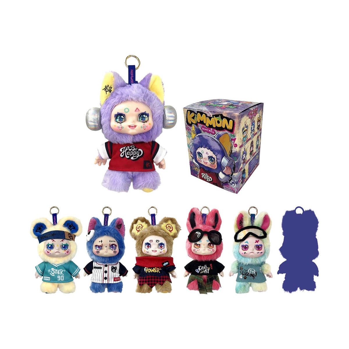 Imagen 0 de Caja Sorpresa Blind Box Street Rock con Tarjeta de Personaje Kimmon modelos surtidos