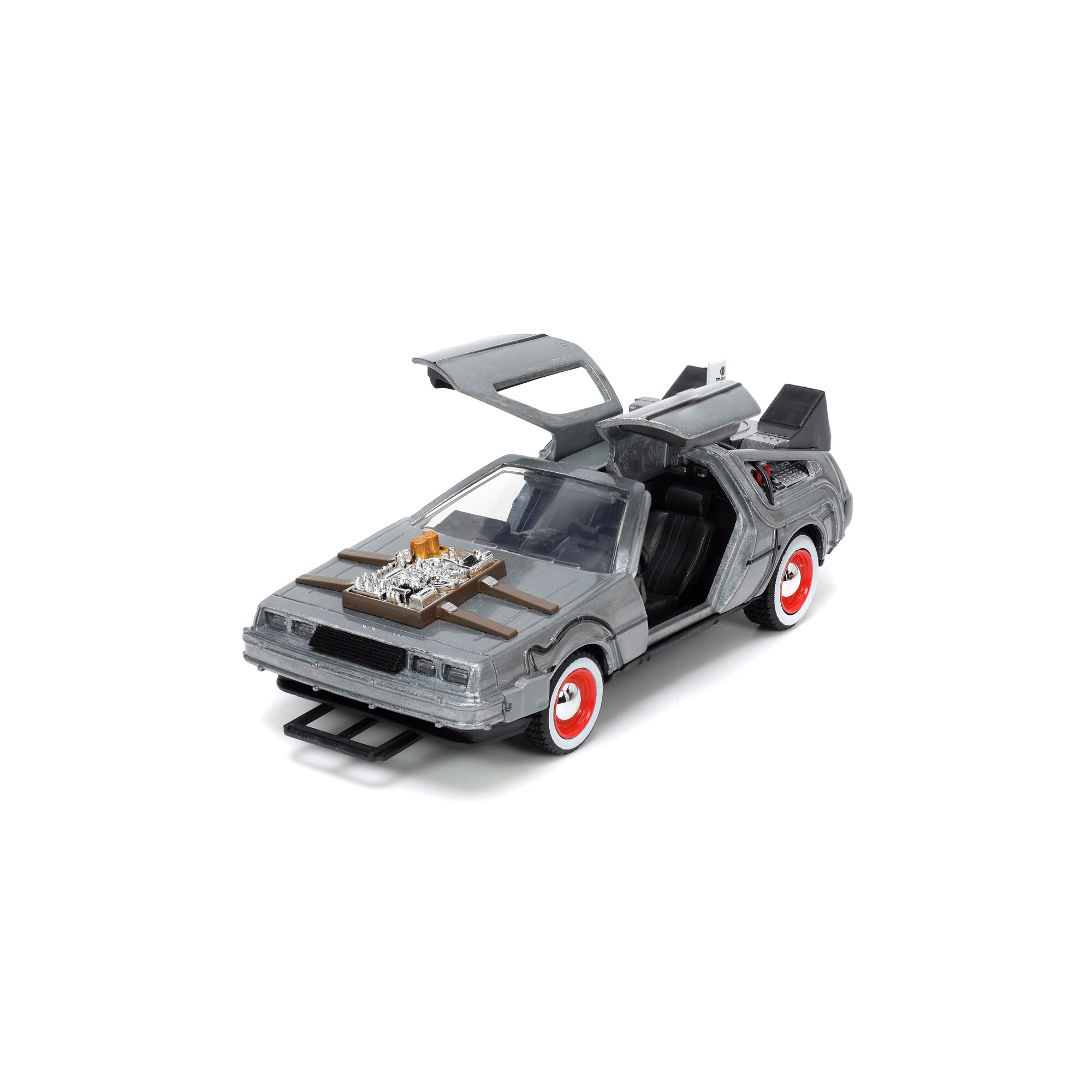 Carro Jada «Regresso ao Futuro 3» D-Lorean 1:32 8