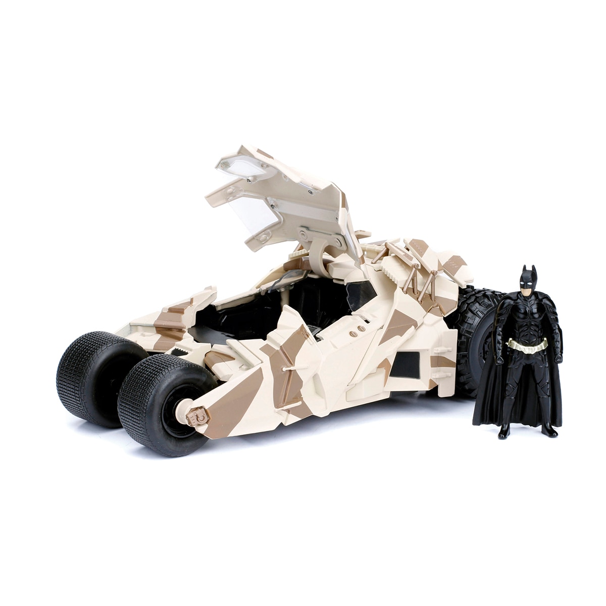 Jada – Coche metal 1:24 Batmobile camuflaje con fisgura Batman Jada.
