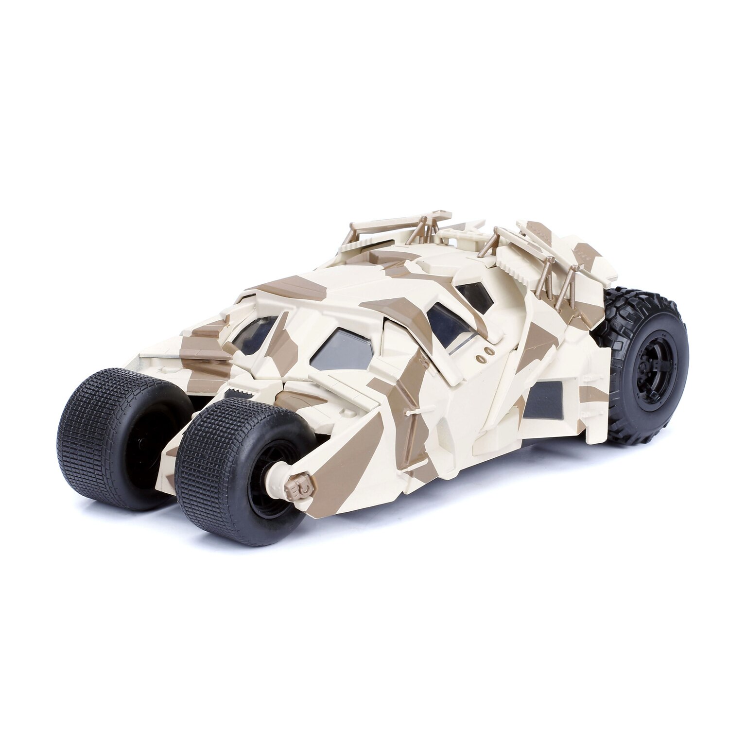 Coche metal 1:24 Batmobile camuflaje con fisgura Batman Jada 2
