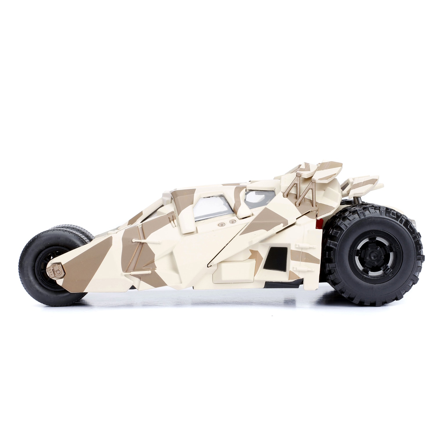 Coche metal 1:24 Batmobile camuflaje con fisgura Batman Jada 5