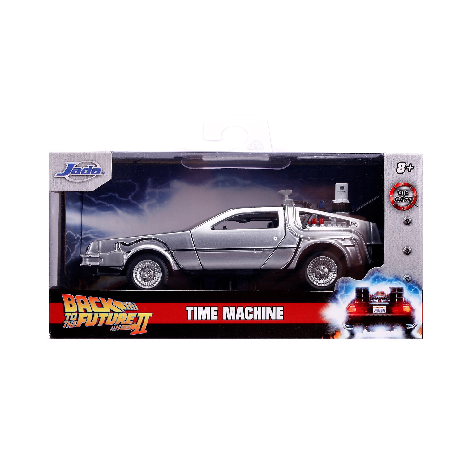 Carro de Brincar DeLorean Veículo de Regresso ao Futuro 10