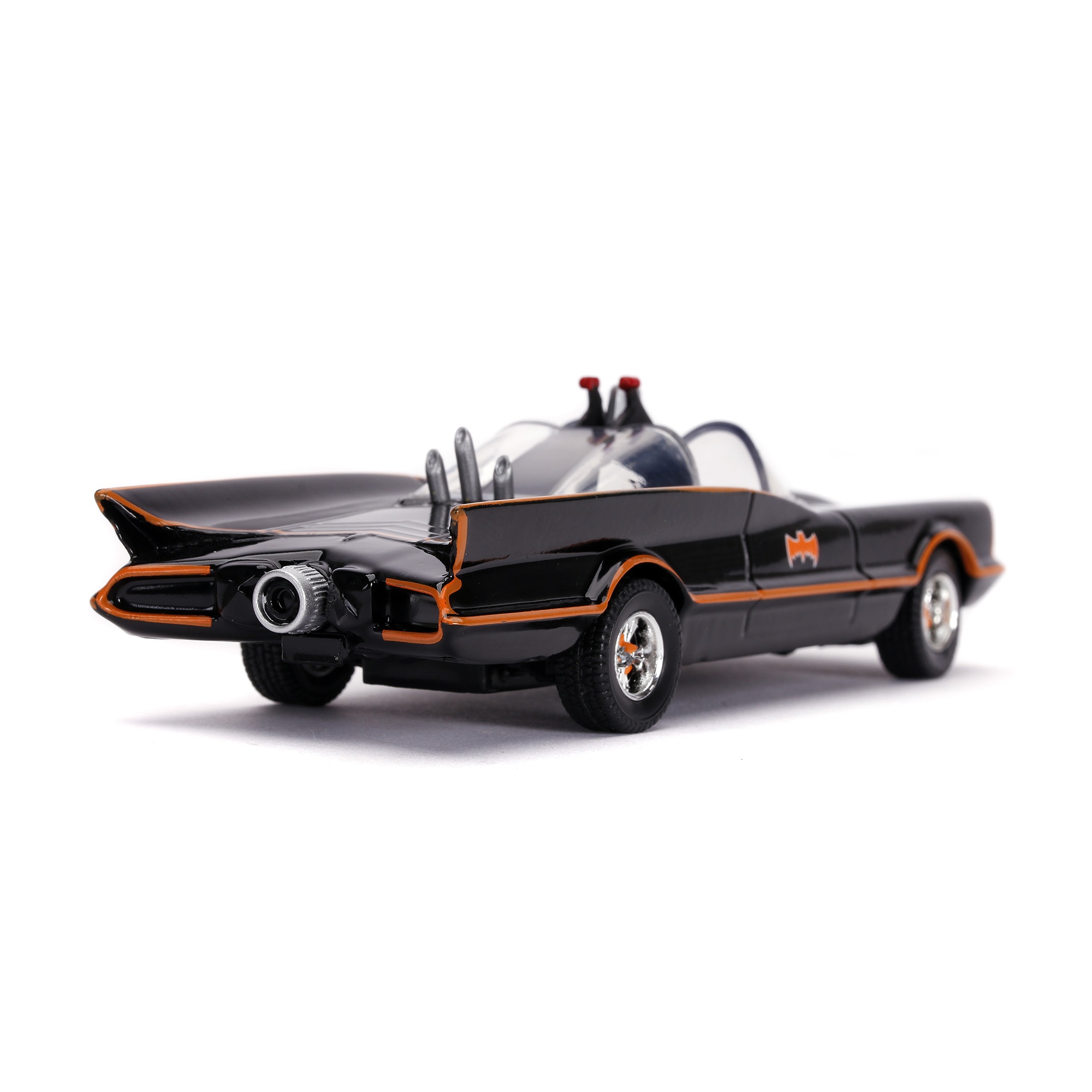Imagen 7 de Batmóvil metal 1:32 1966 Classic TV con figura