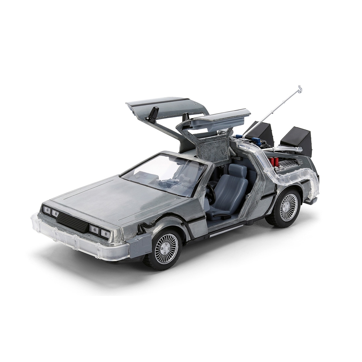 Réplica Die Cast - Back To The Future: Delorean 1:24 - 40th Anniversary 7