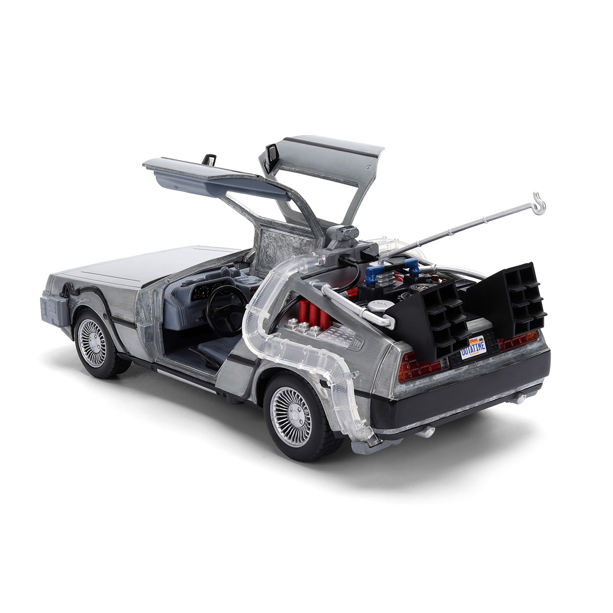 Réplica Die Cast - Back To The Future: Delorean 1:24 - 40th Anniversary 8