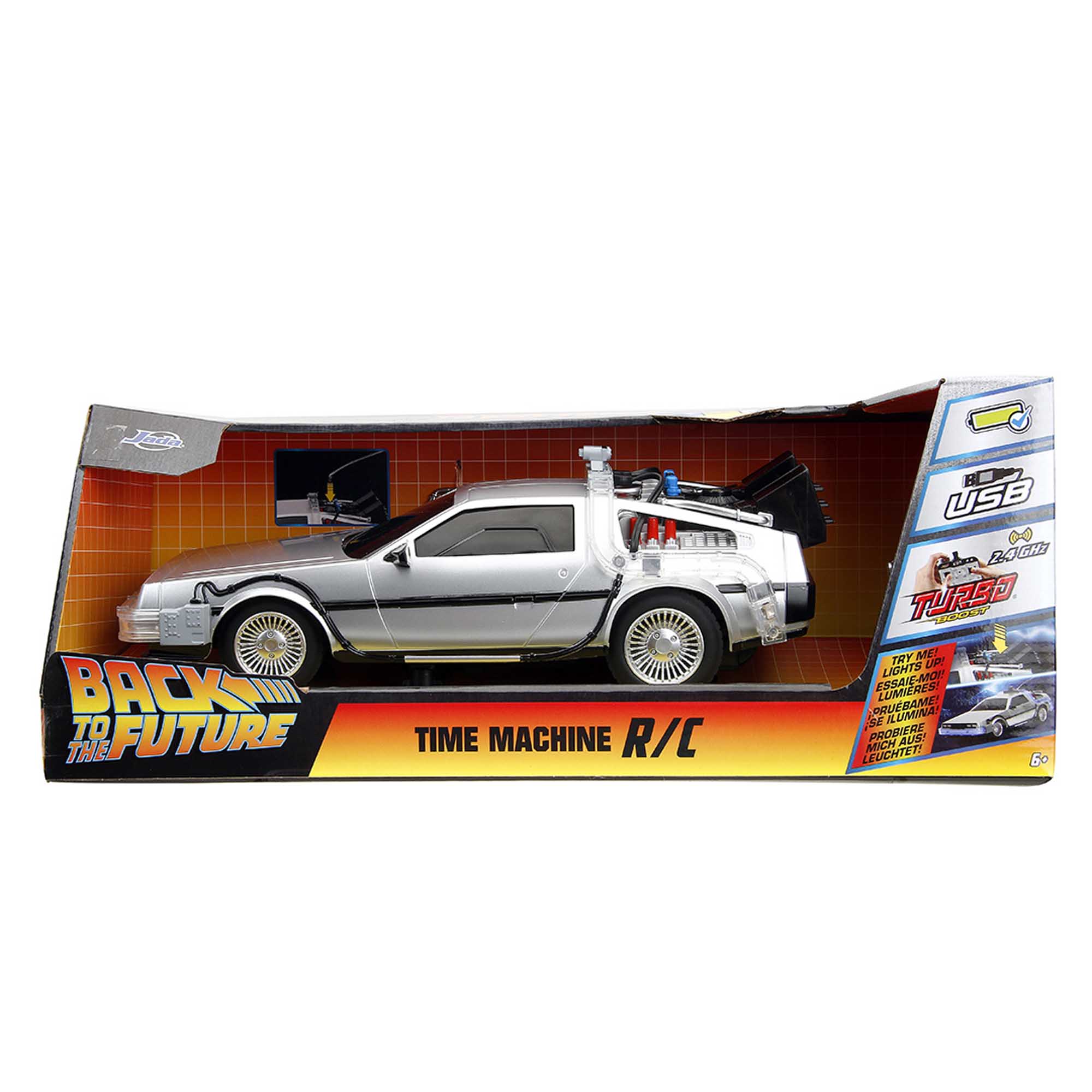 Coche Radiocontrol Dlorean Regreso al Futuro Ii 1:16 Regreso al futuro Simba 13