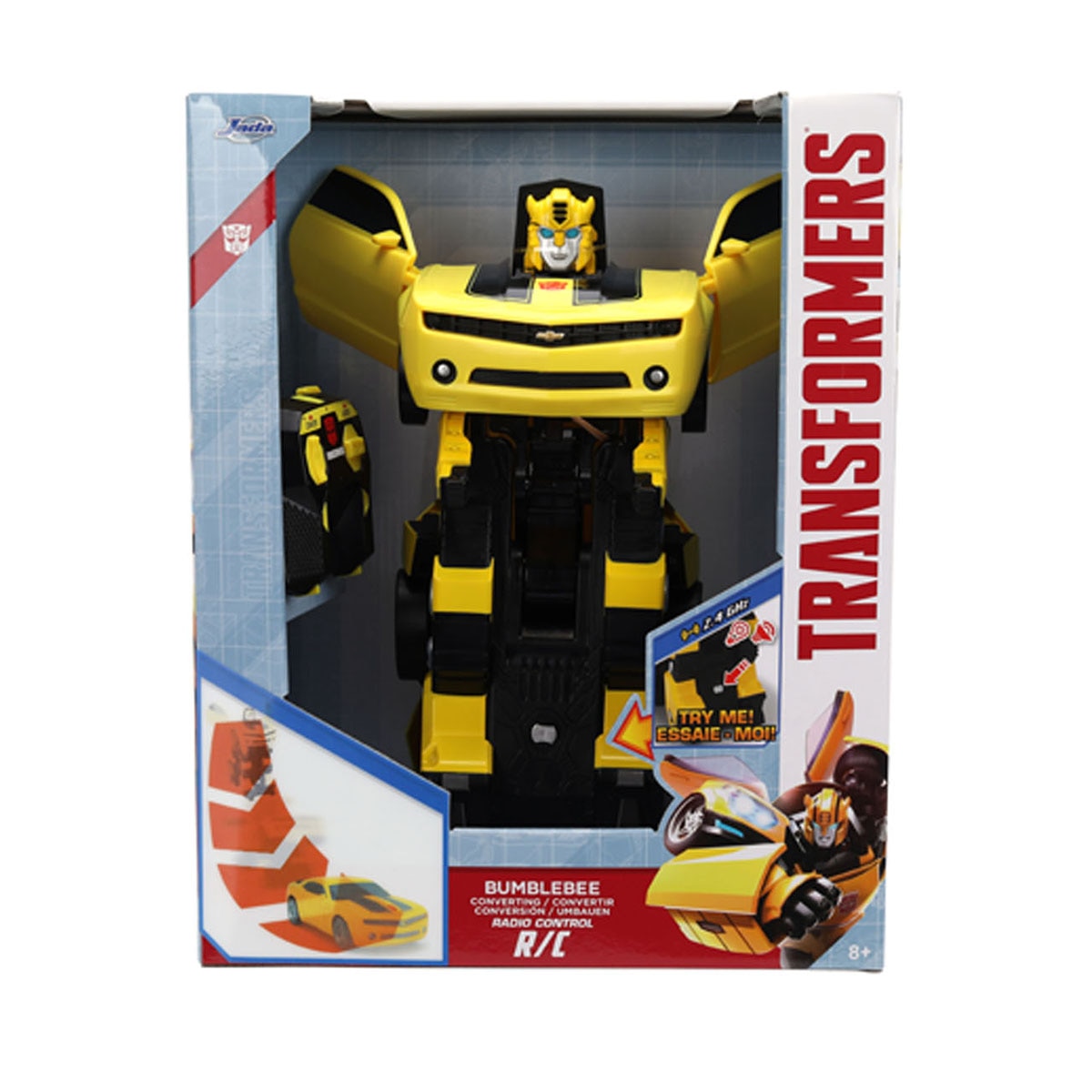 Transformers Bumblebee Carro de Controlo Remoto Transformável 11