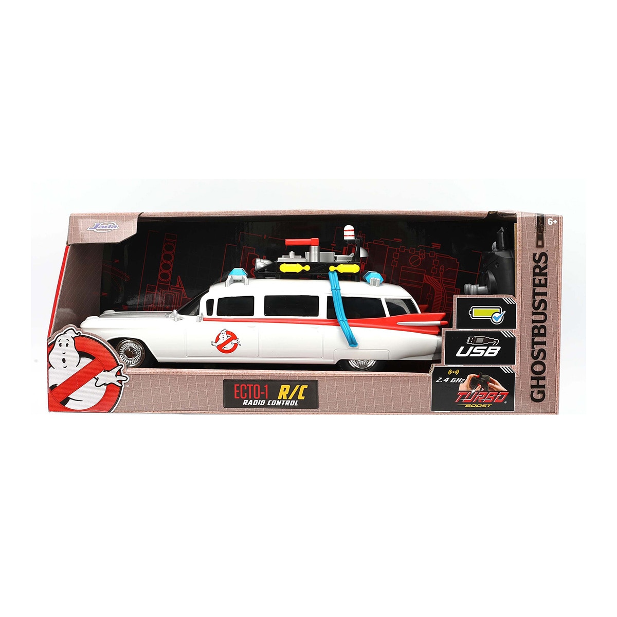 Radio control Ecto-1 Cazafantasmas 1:16. ECTO 1 Jada 9