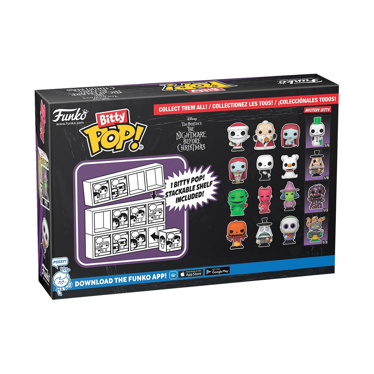 Figura Funko Bitty Pop: Pesadilla antes de Navidad modelos surtidos 8