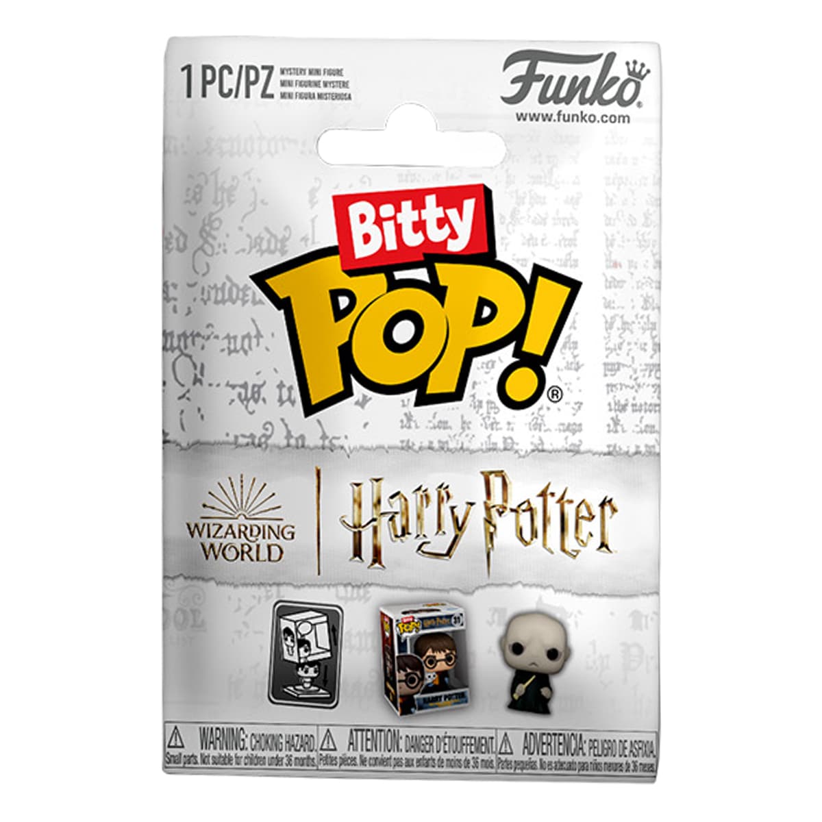Sobre Figura Funko Bitty POP Harry Potter modelos surtidos 1
