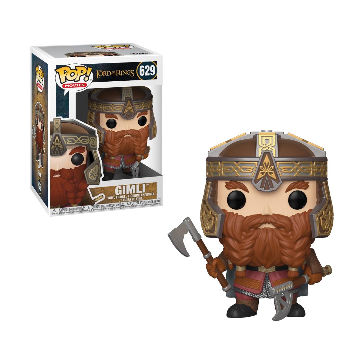 Figura Funko POP!! Vinyl Lord of the Rings/Hobbit Gimli El Señor de los Anillos 3