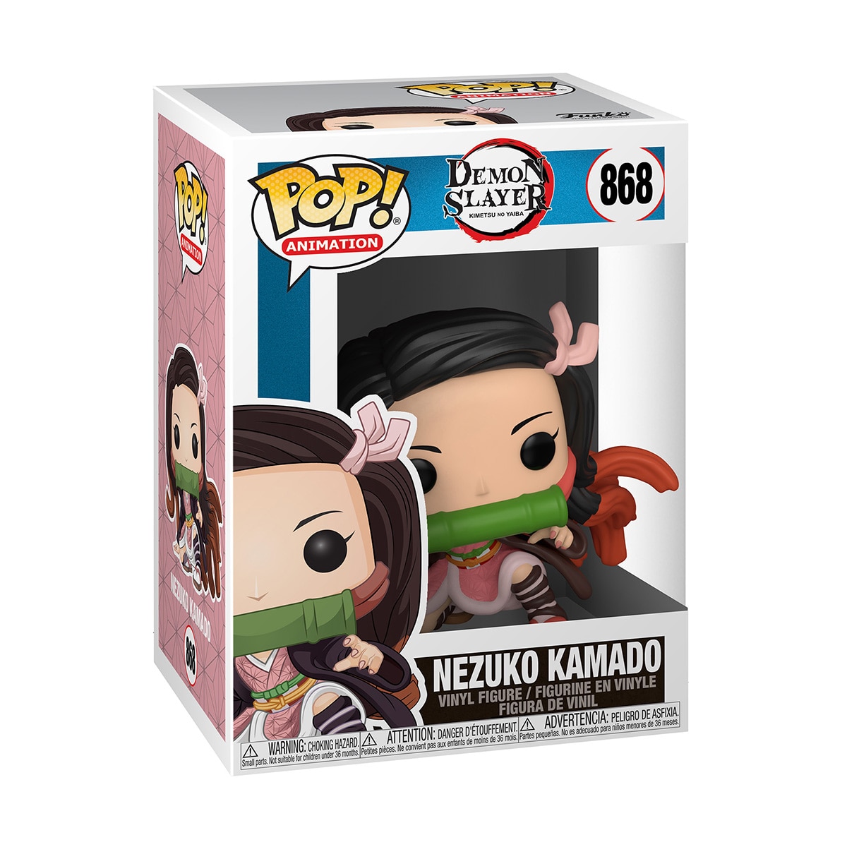 Imagen 2 de Figura Funko Pop Animation: Demon Slayer- Nezuko Kamado Pokémon