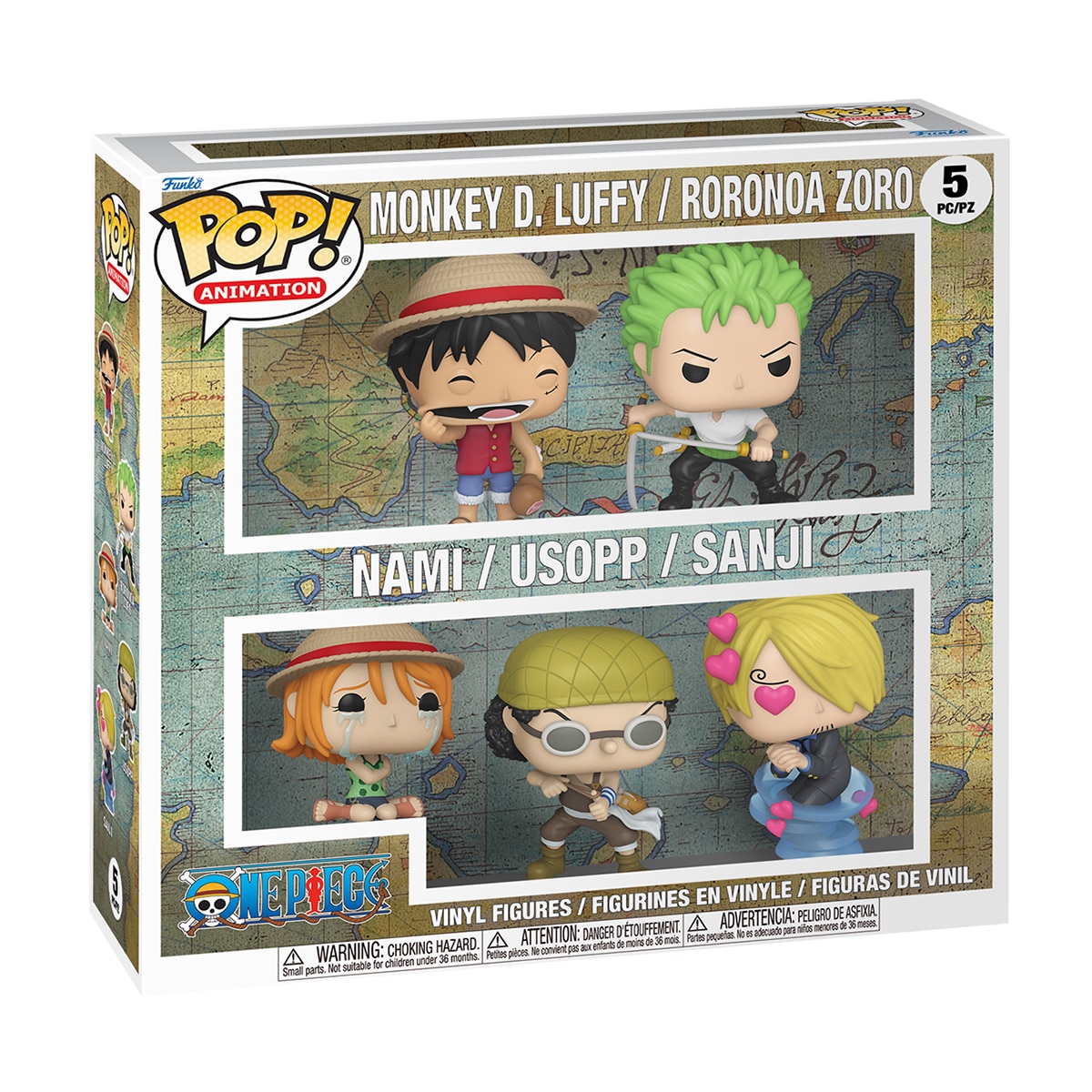 Imagen 1 de Figura Funko POP! Animation 5PK One Piece